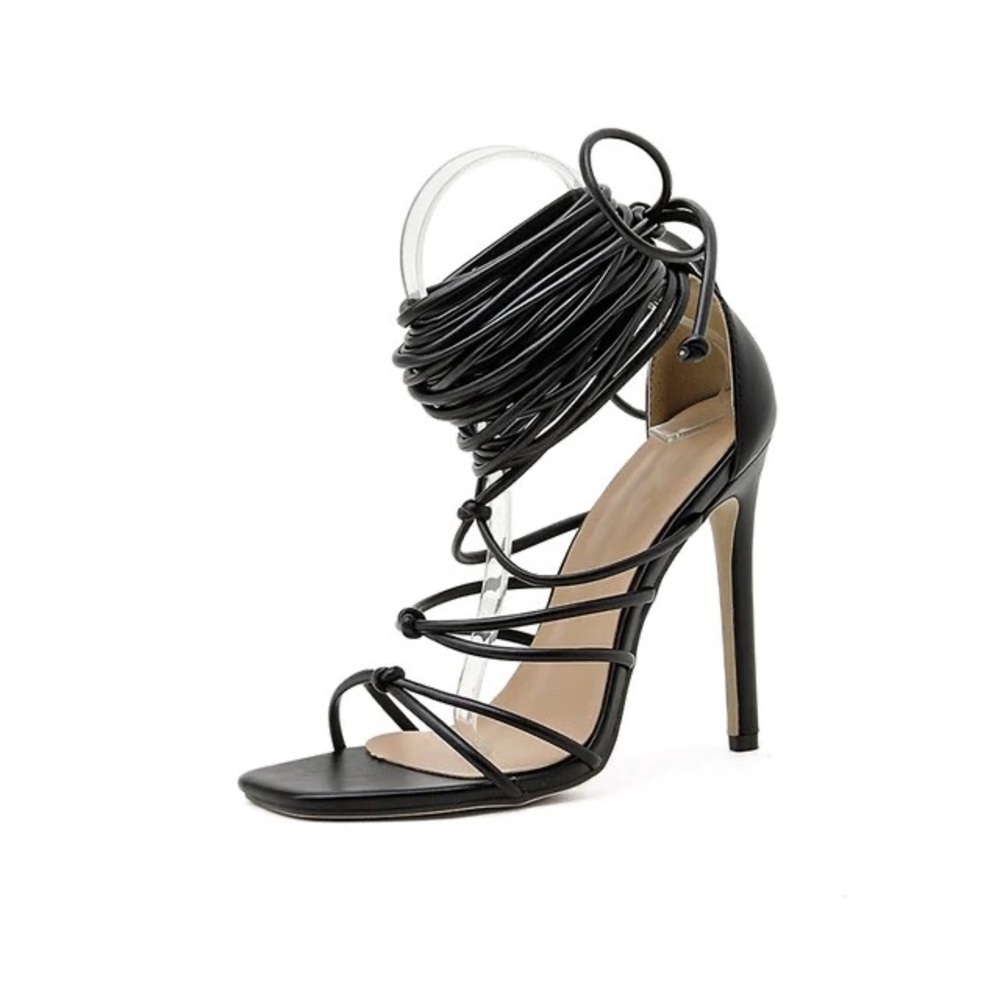 Gladiator Knee High Sandals Heels